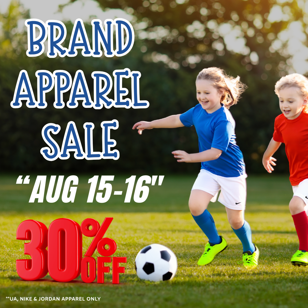 BRAND APPAREL SALE